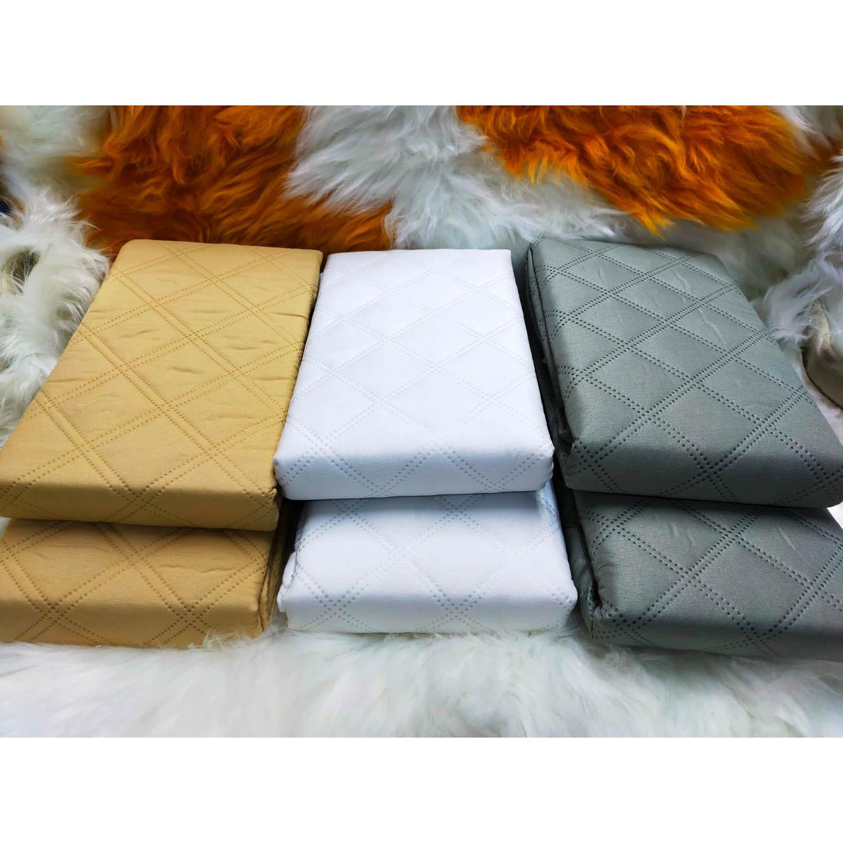 100% Waterproof Breathable Fabric Pillow Protector | Machine Washable & Dryer Safe | Protects Against Moisture, Dust, Bed Bugs, & Stains | Zipper Closure Pillow Covers