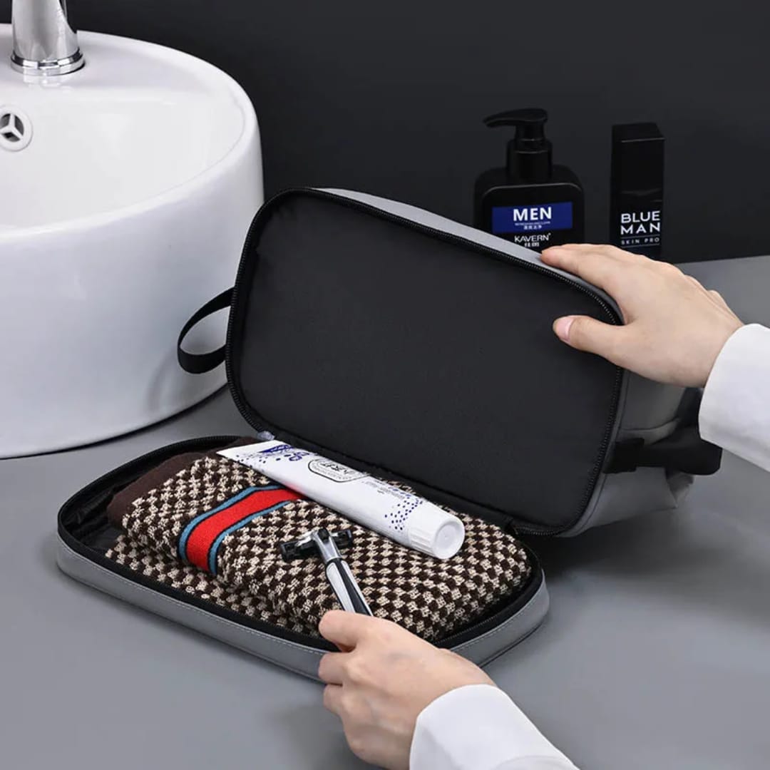 Open Cosmetic Travel Bag