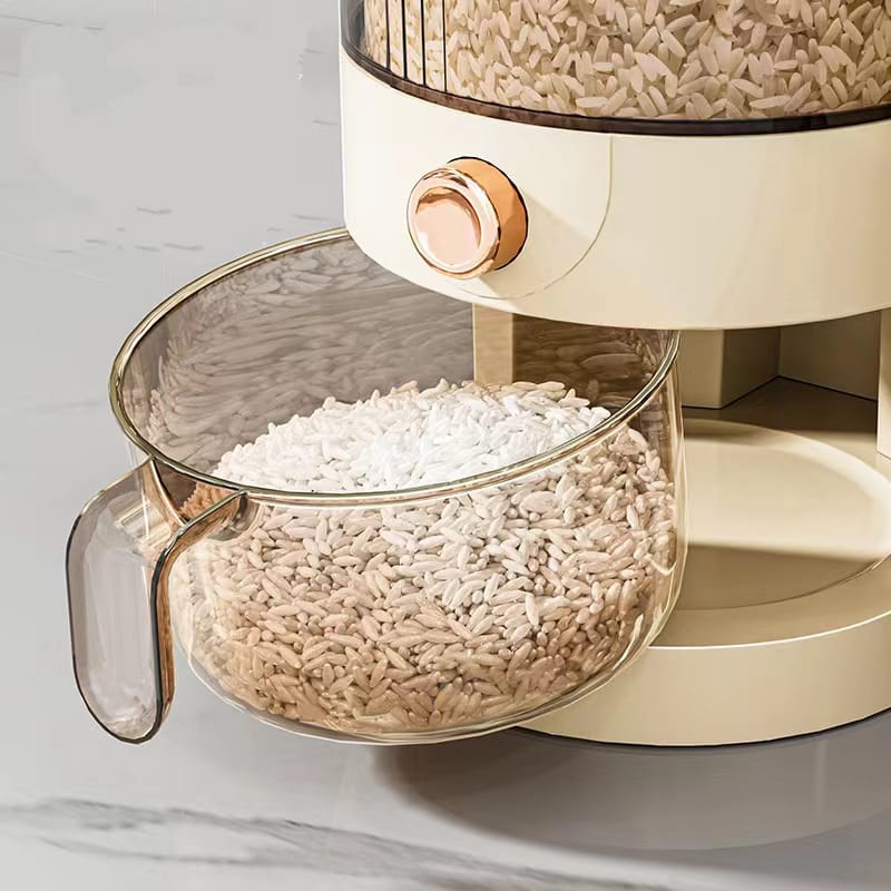 10kg Automatic Rice Dispenser with Moisture-Proof Sealed Bucket