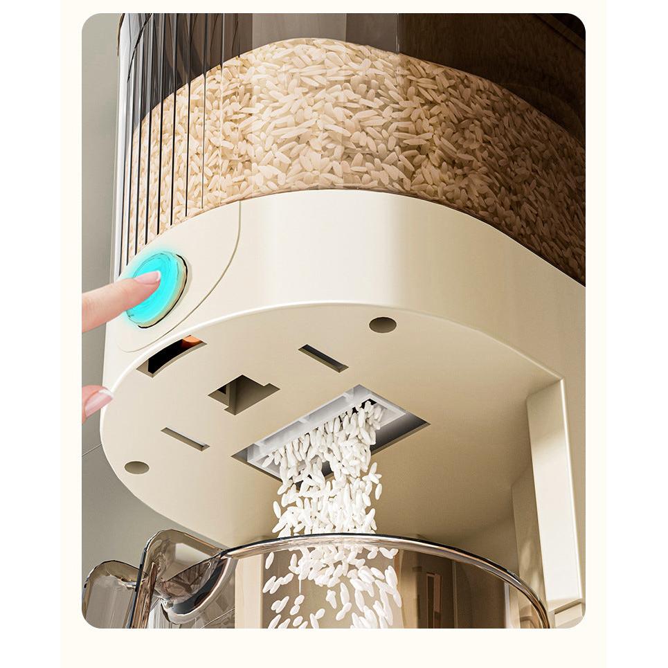 10kg Automatic Rice Dispenser with Moisture-Proof Sealed Bucket