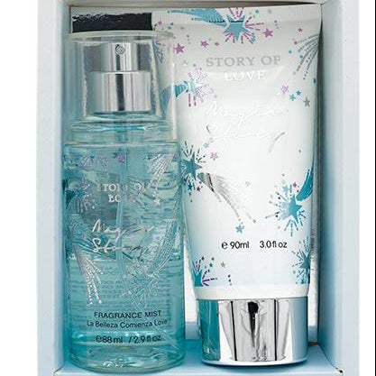 Ladies Perfumed Body Mist + Perfumed Body Lotion Set