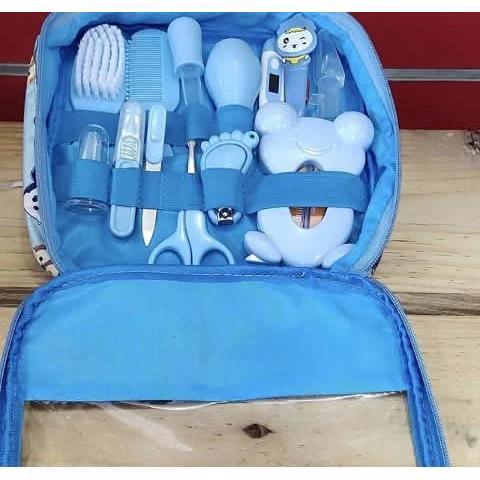13pcs Baby Care Kit – Newborn Grooming and Health Essentials Set Kids Essentials Baby Carrier Storage Bags