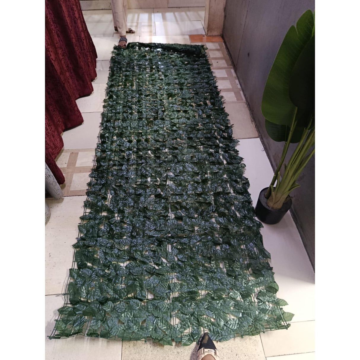 1x3M Artificial Balcony Fence Privacy Screen – Fade Resistant & Easy to Maintain