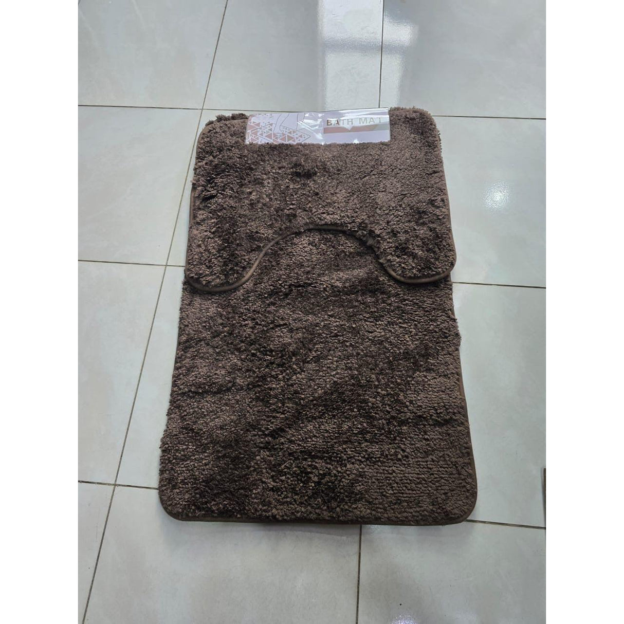 2-Piece Thick Microfibre Bathmat & Toilet Mat Set – Ultra Soft & Luxury Feel