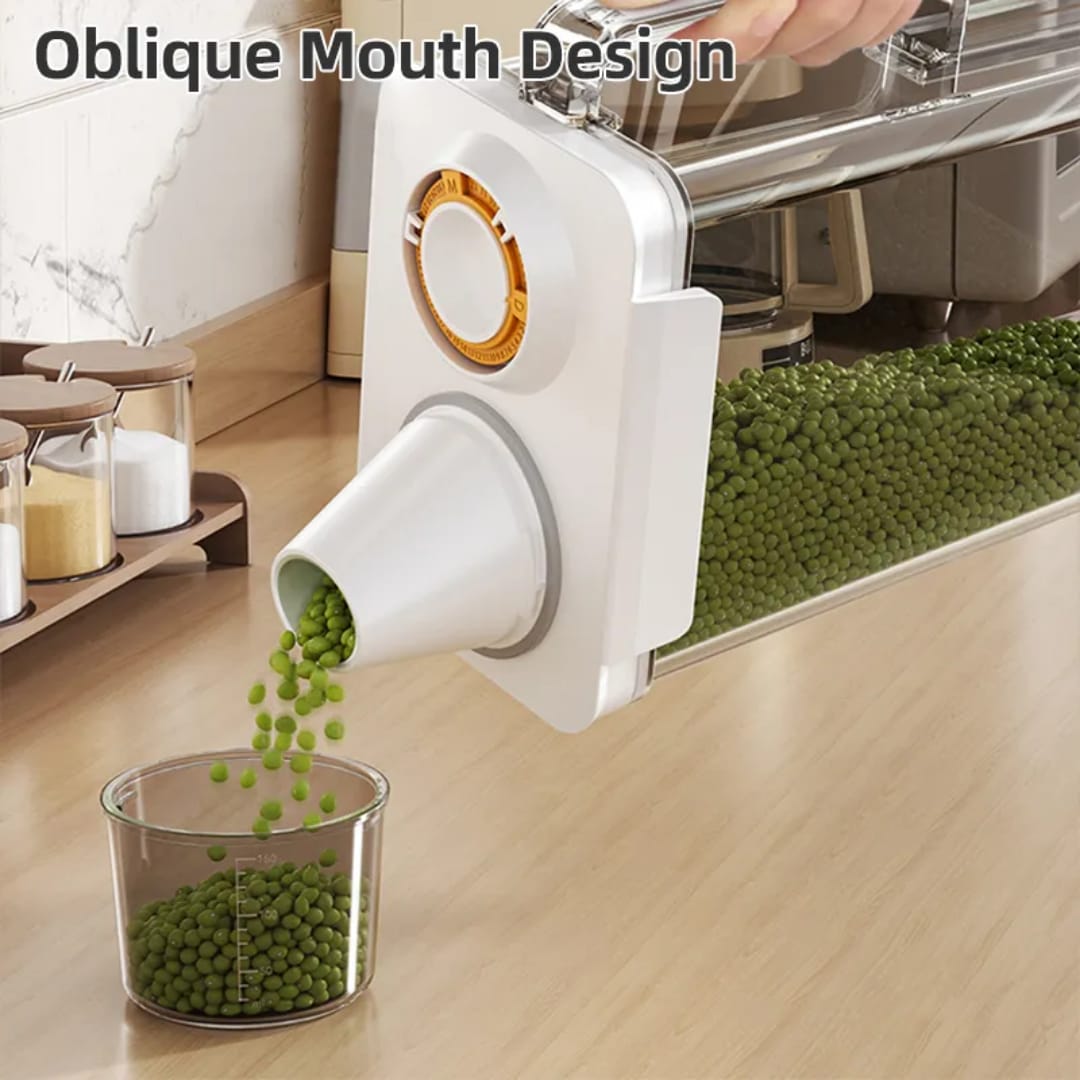 2000ml Airtight Cereal & Liquid Storage Container – Measuring Cup Lid & Leakproof Design