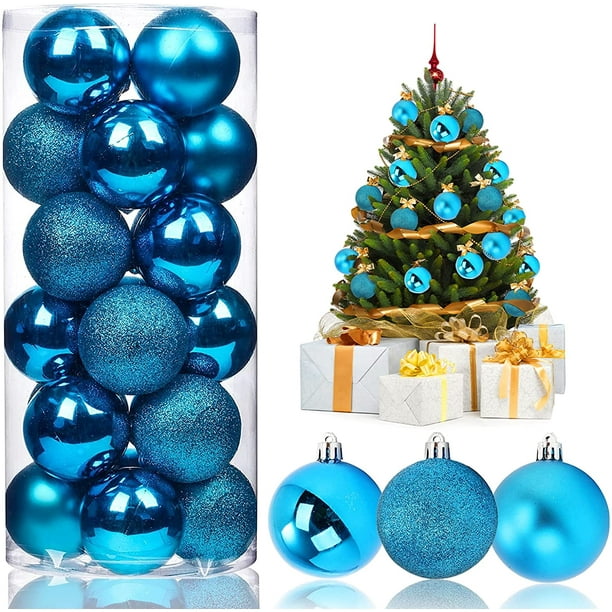 24pcs Christmas Balls Decoration Set