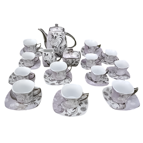 29pcs Tea Set / Elegant Tea Set for Home & Special Occasions