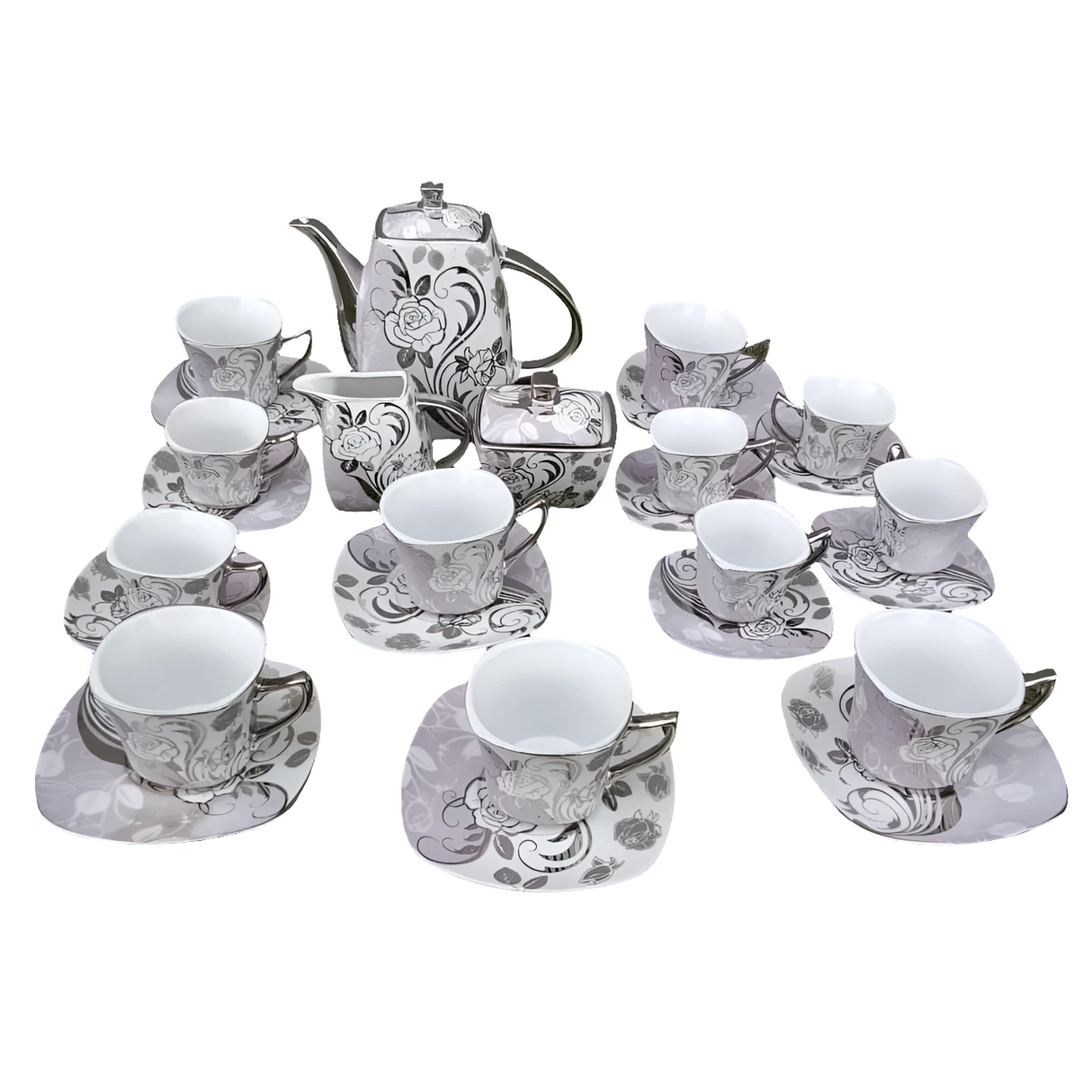 29pcs Tea Set / Elegant Tea Set for Home & Special Occasions Utensils Tea Sets