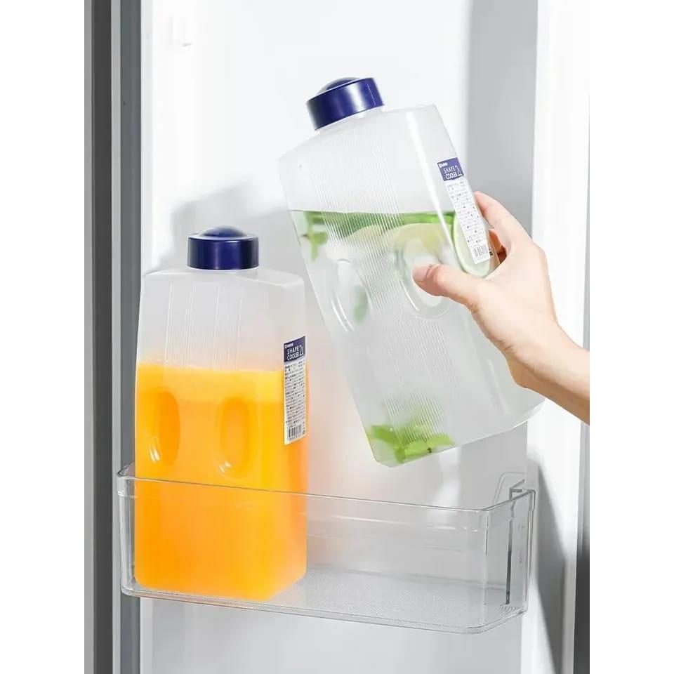 2L High-Temperature Resistant Cold Water Bottle – Thickened Anti-Fall Plastic Juice Container for Fridge with Anti-Flavor Transfer