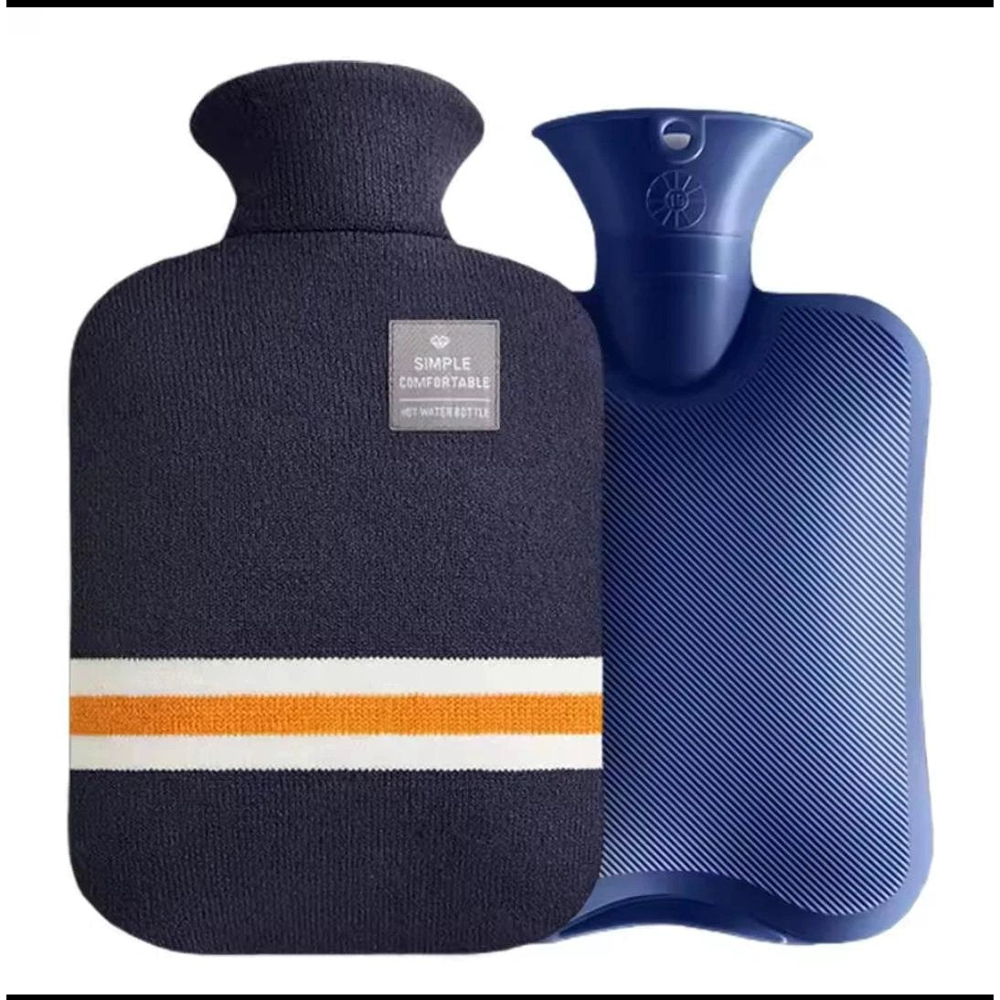 2L Hot Water Bottle with Cover Keep Warm & Relieve Aches Water bottle Hot & Cold Therapies