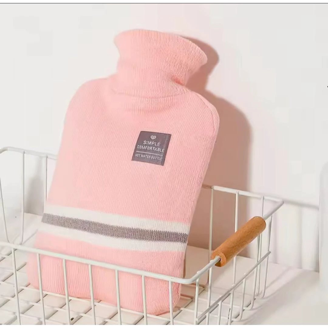 2L Hot Water Bottle with Cover Keep Warm & Relieve Aches Water bottle Hot & Cold Therapies