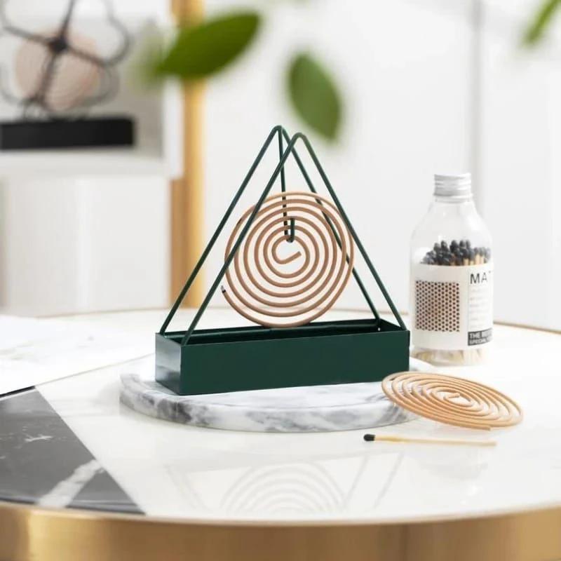 2pcs Anti-Scald Mosquito Coil Holder with Tray Coil holder Pest Control