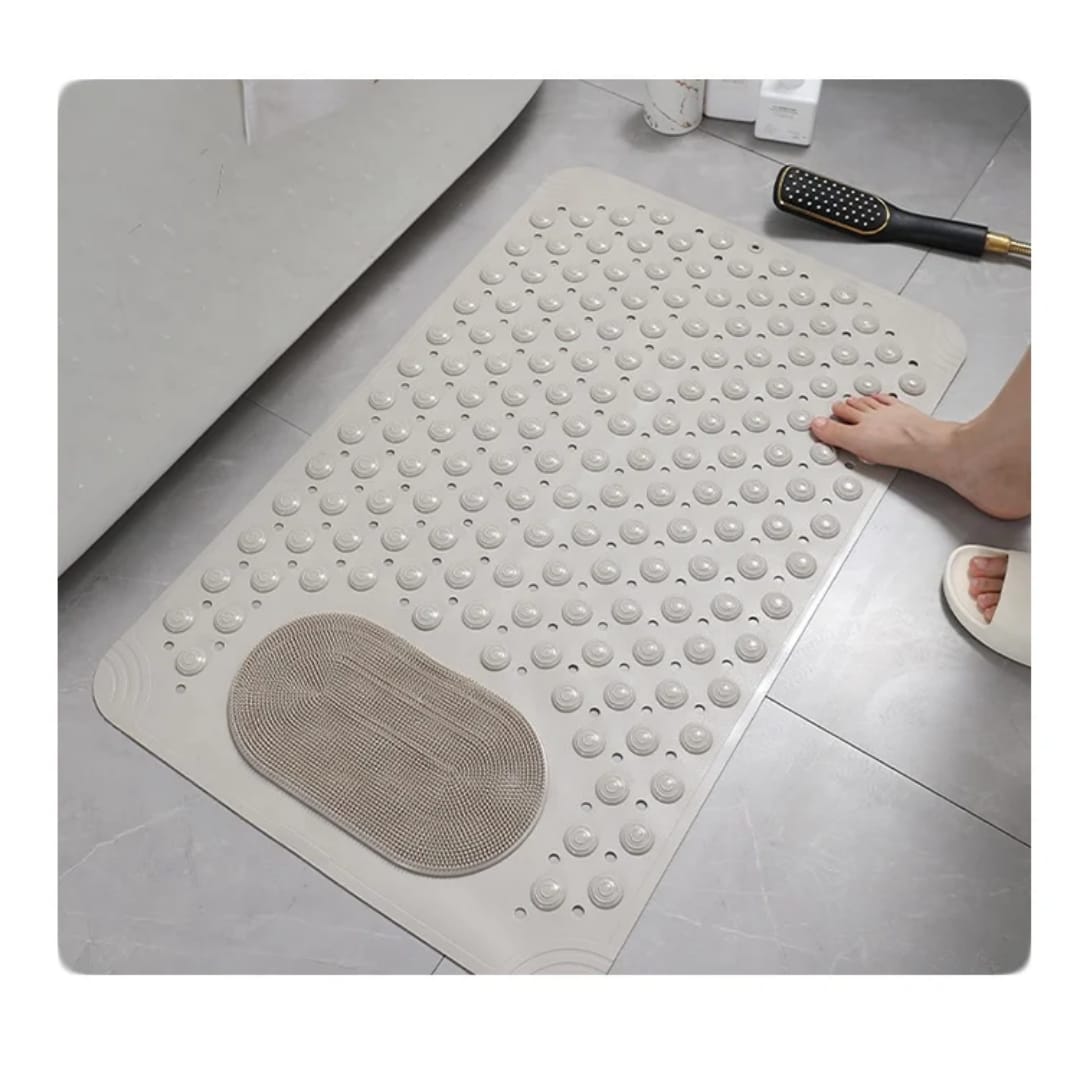 2pcs Rubber Kitchen Mats Set Anti-Slip Waterproof Cushioned