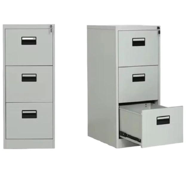 3 Drawer Metal Filing Cabinet with Lock – Office Storage Organizer Office furniture Office Furniture