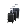 3 in 1 Rubber Suitcase Set | Durable Luggage with 3 Sizes for Travel | Lightweight, Sturdy, and Travel-friendly
