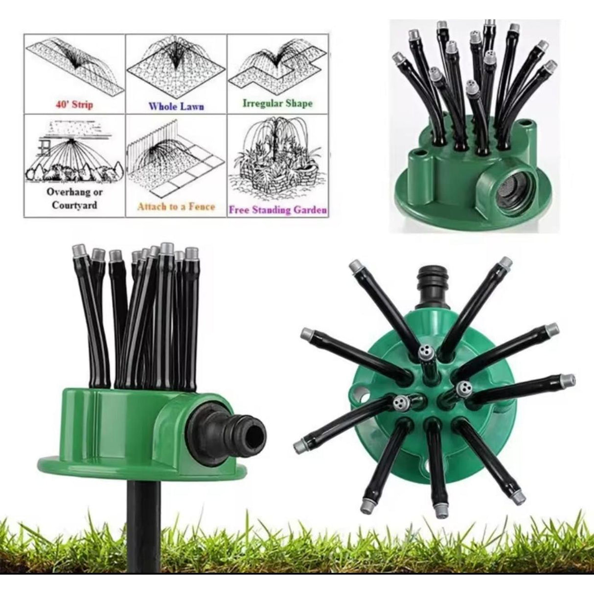 360 Degrees Automatic Garden Sprinkler