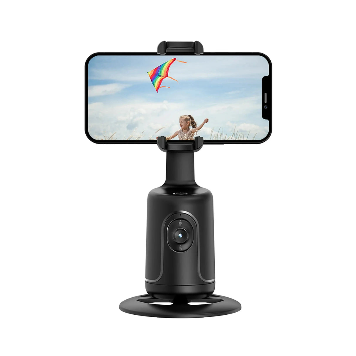 360 Rotation AI Tracking Camera Phone Stand Portable Rechargeable phone stand Mobile Phone Stands