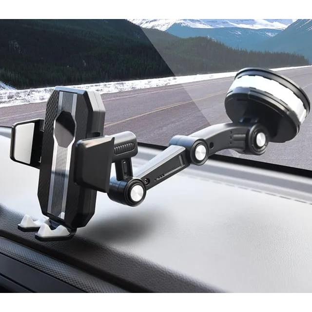 360° Rotatable Car Phone Holder Shockproof & Fixed Mobile Stand