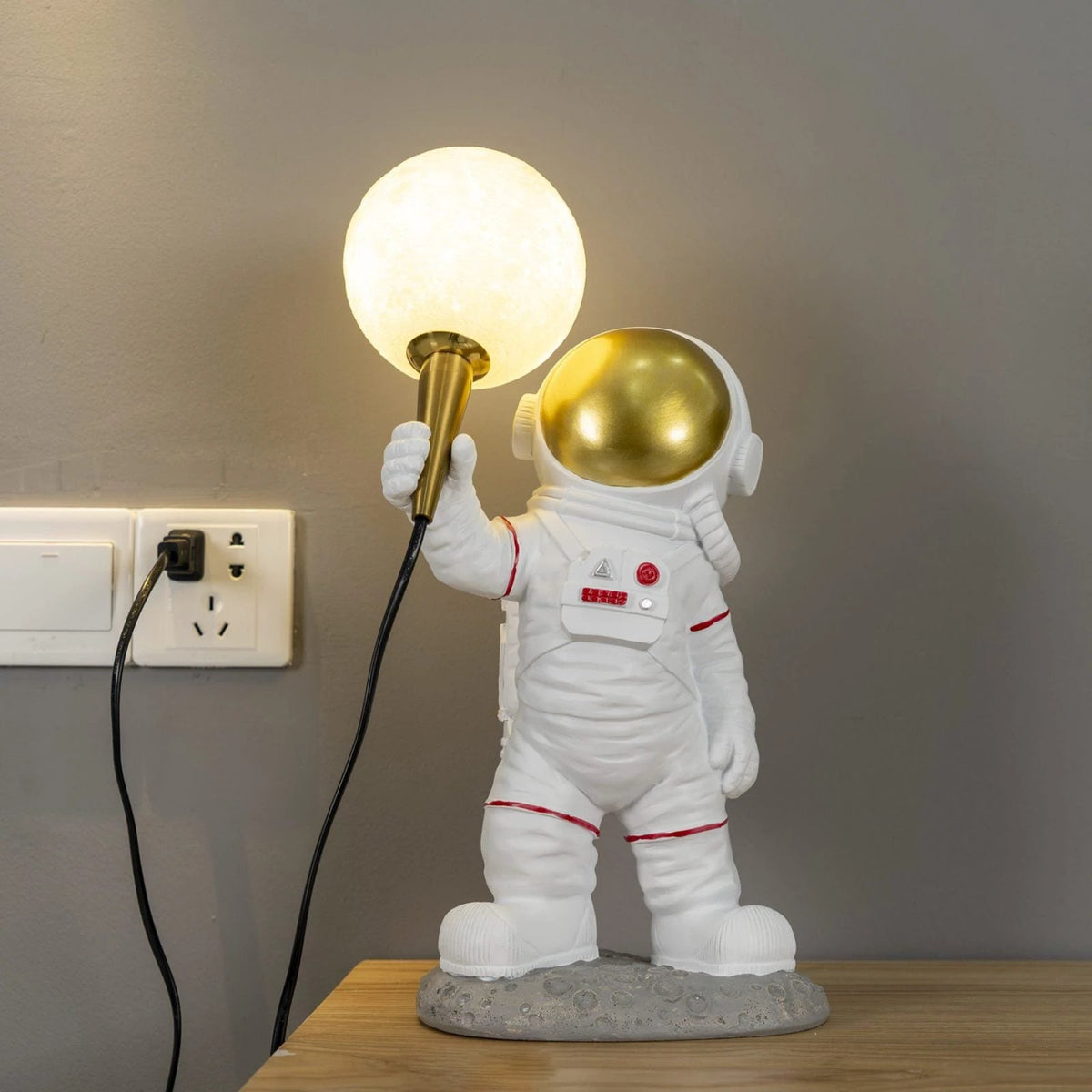 3D Astronaut Night Lamp for Kids with Soft Warm Glow Lamps Night Lights & Ambient Lighting