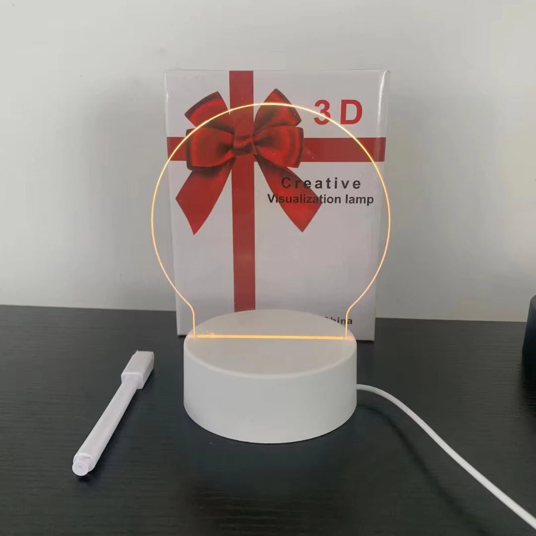 3D Creative Visualization Lamp