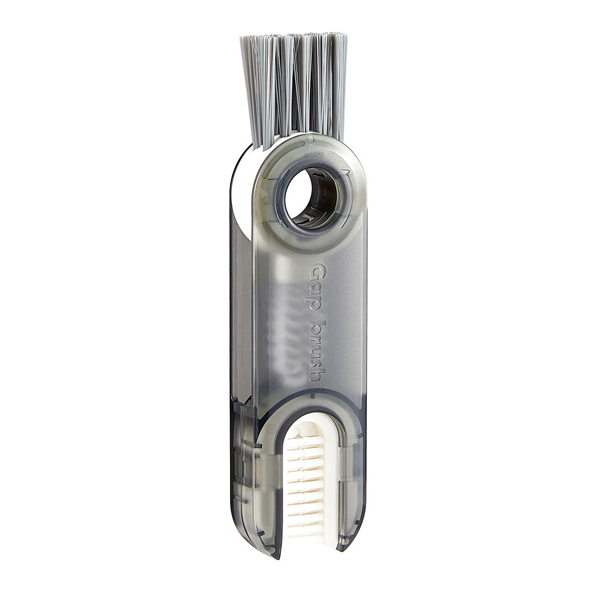 3in1 Bottle, Tumbler, and Crevice Cleaning Brush Nylon, Silicone, Stainless Steel Efficient MultiSurface Cleaning Tool
