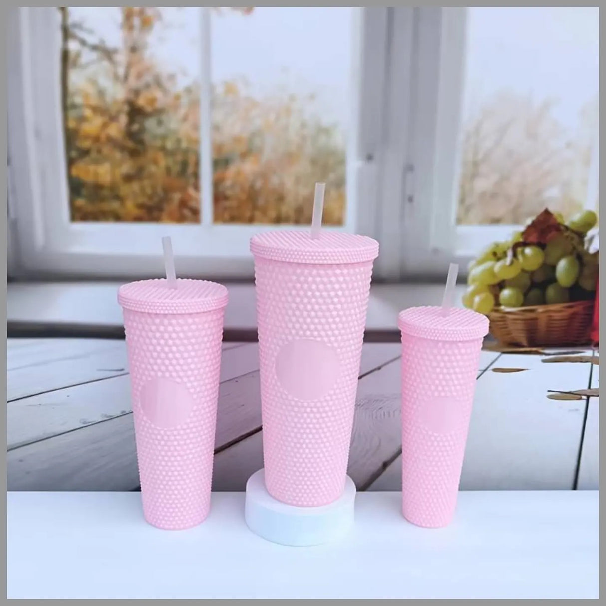 3in1 Starbucks Studded Tumbler Set – 1100ml, 700ml, 400ml