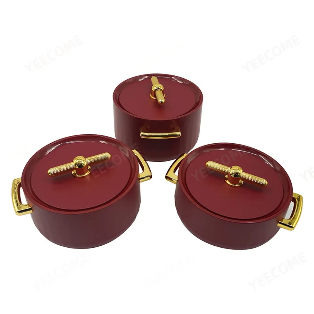 3pcs Set Luxurious High Quality Hotpots | 2L, 2.5L, 3L Serving ware Cookware