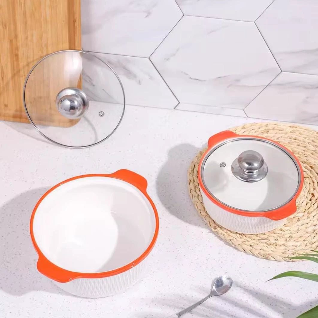 3-Piece Soup Pot Set – Durable Multi-Size Cooking Pots with Lids dishes in cookware Casserole Dishes