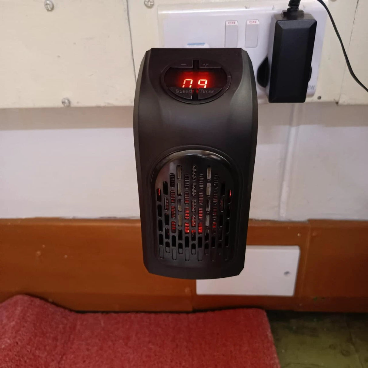 400W Portable Mini Electric Handy Room Heater for Indoor Use Cold essential Space Heaters