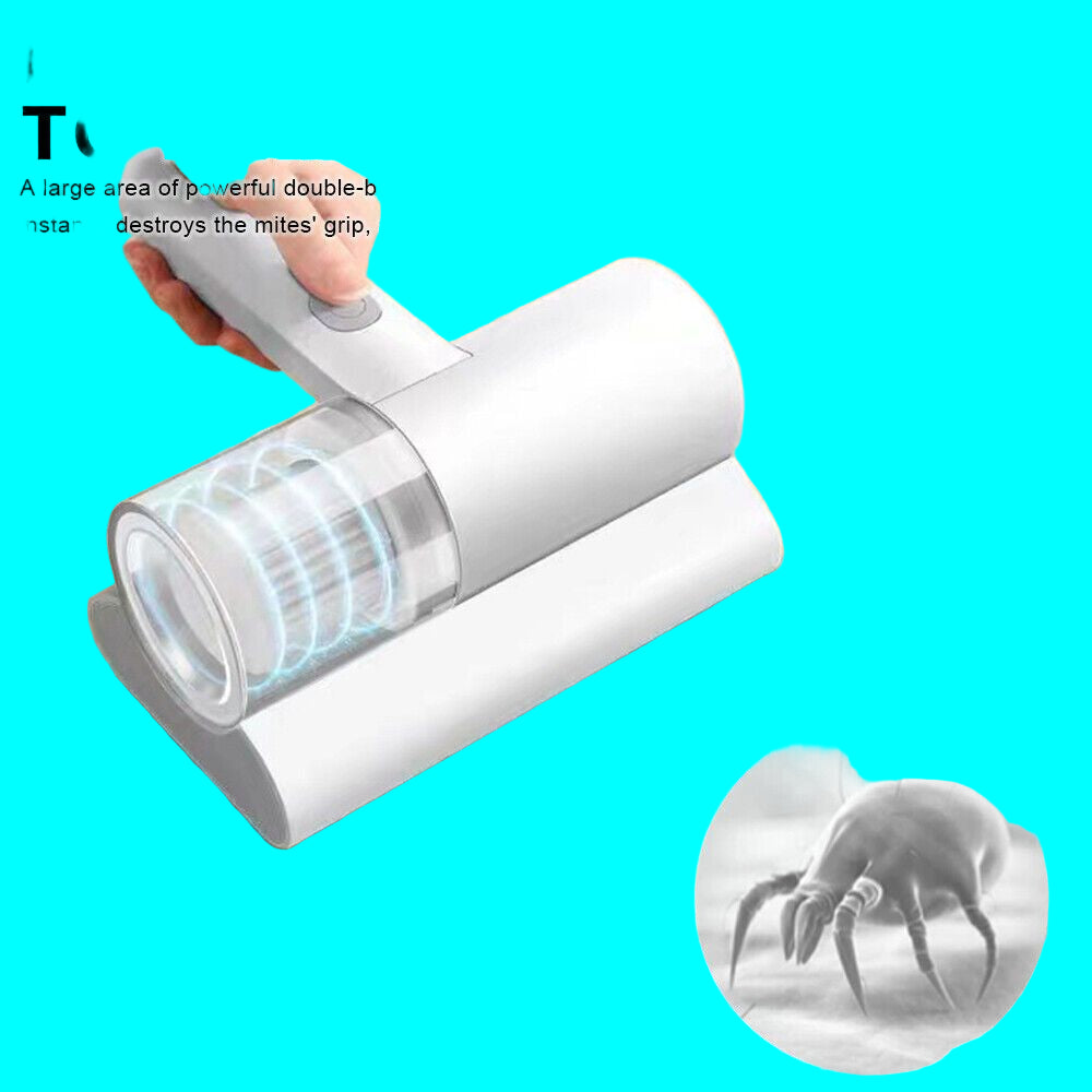 Handheld Mite Removal Vacuum Cleaner – 10kPa Cordless UV Suction for Bed, Sofa, and Carpet Cleaning