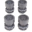 4Pcs Heavy Duty Adjustable Height Washing Machine Anti Vibration Pad Shock Absorbing Non-Slip Feet Pads for Refrigerator & Furniture Protection