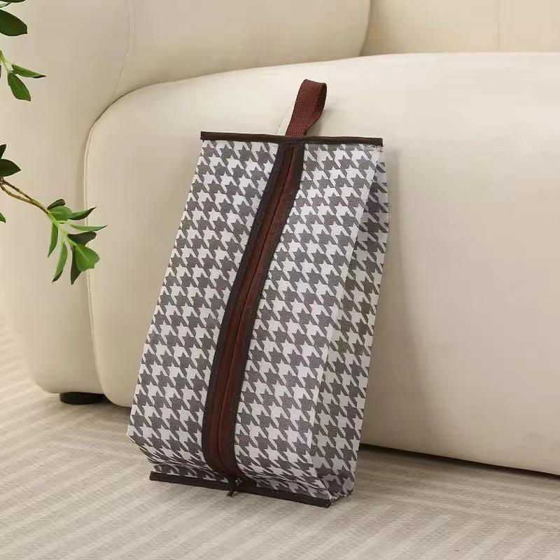 4Piece Boot/Shoe Storage Bag Set Hangable & Dustproof with Zipper Travel Essentials Shoe Bags