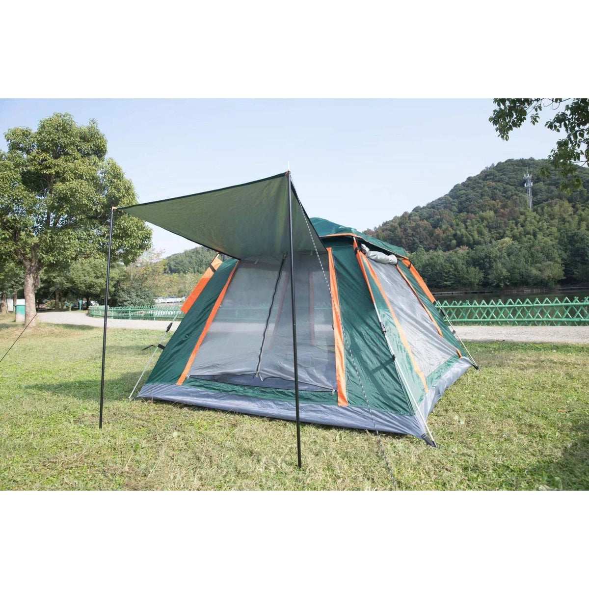 5-8 Person Automatic Tent Size: 240cm x 240cm Travel Essentials Tents