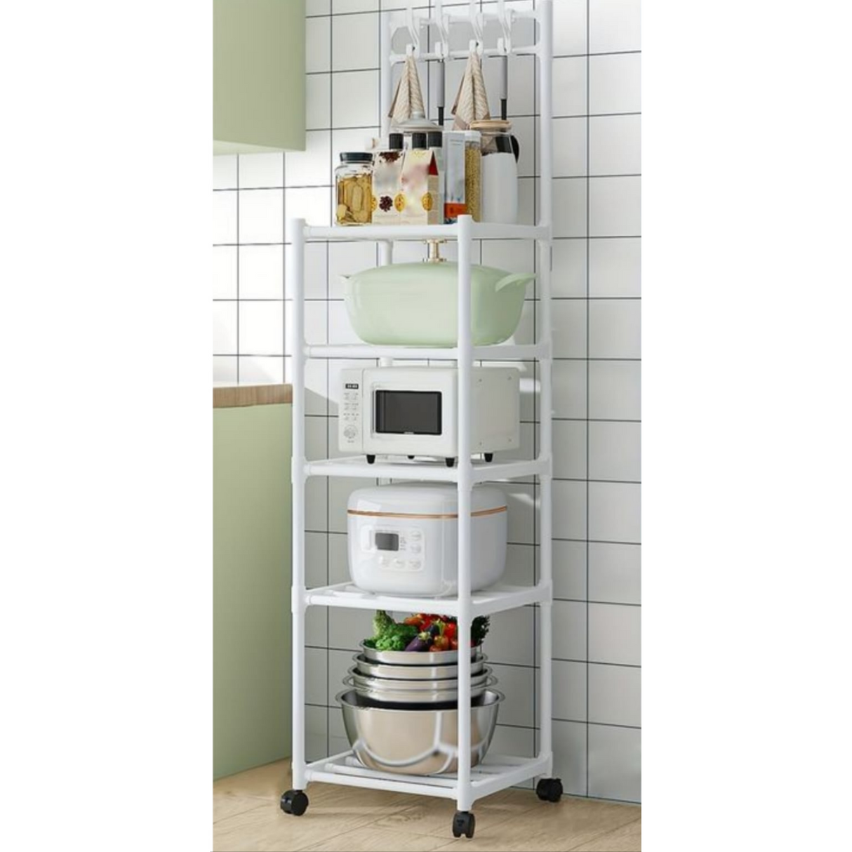 5 Layer Multipurpose Storage Rack Space Saving Organizer