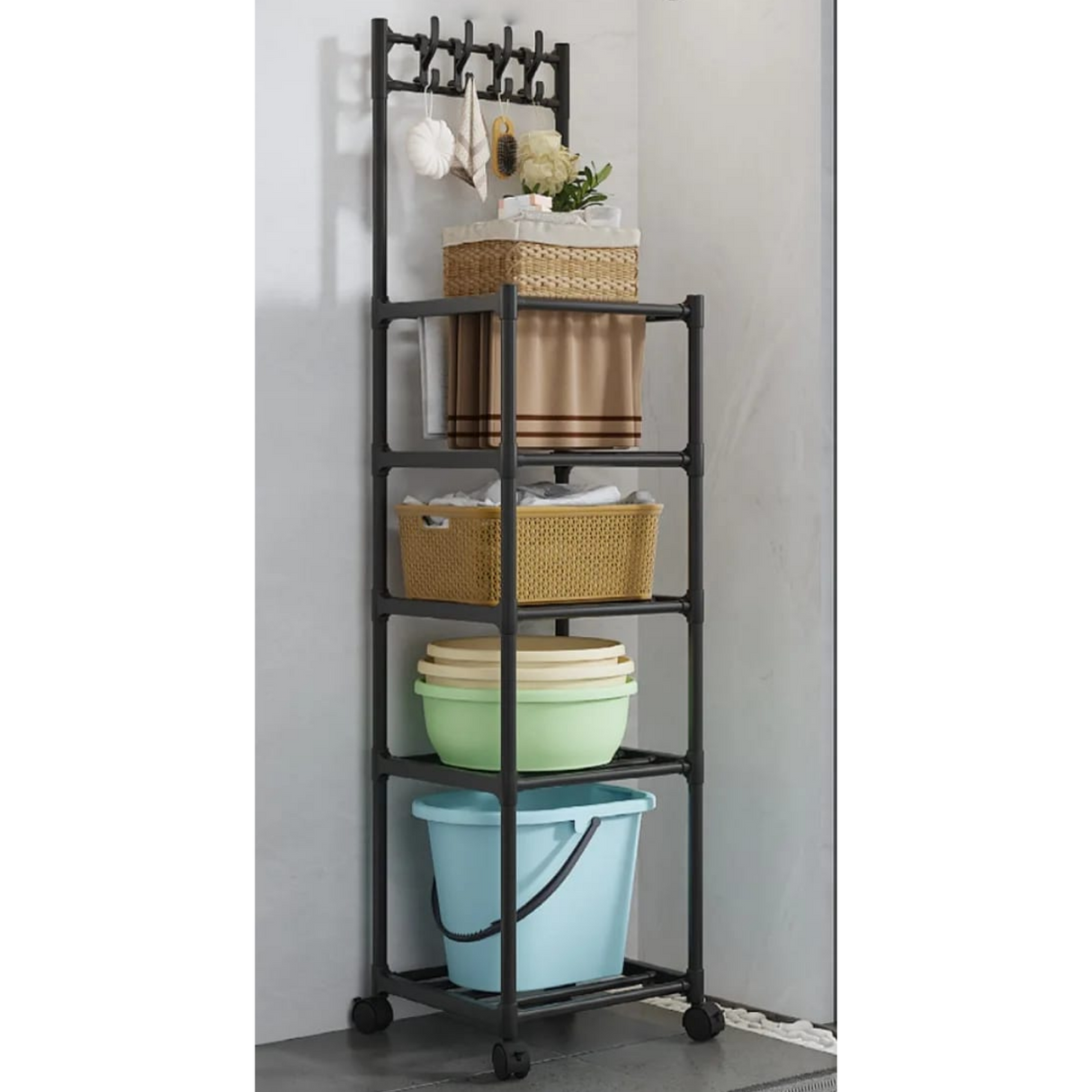 5 Layer Multipurpose Storage Rack Space Saving Organizer