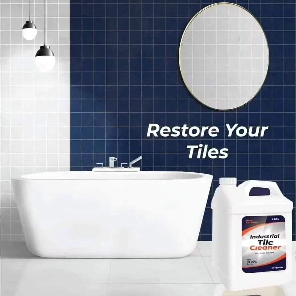 5 Litres Industrial Tile Cleaner Removes Stubborn Stains Cleaning Chemicals Tile Cleaners