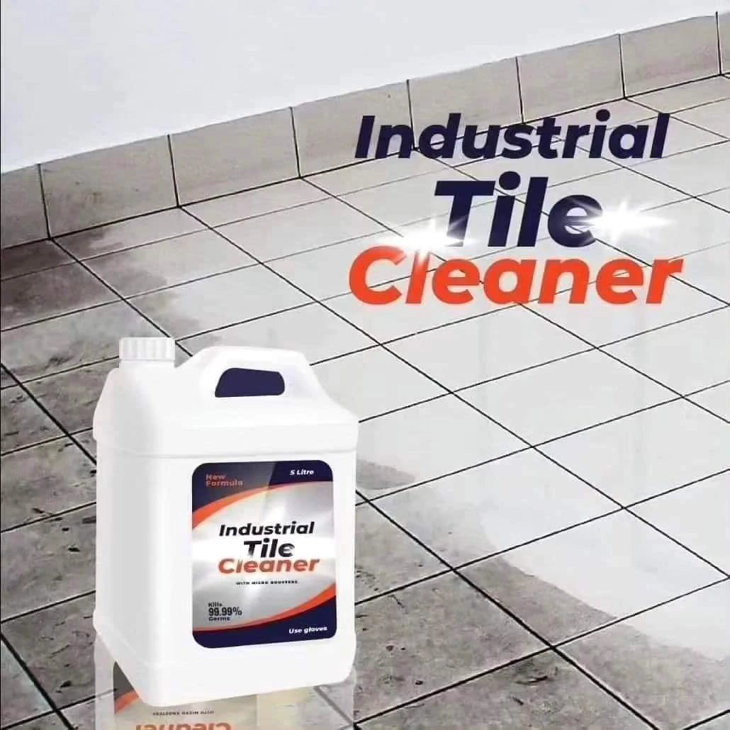 5 Litres Industrial Tile Cleaner Removes Stubborn Stains Cleaning Chemicals Tile Cleaners