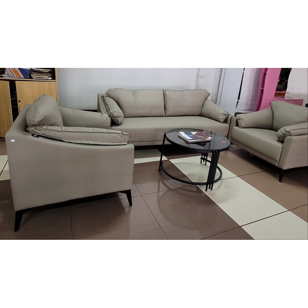 5-Seater Sofa Set with Modern Design and Comfortable Cushions