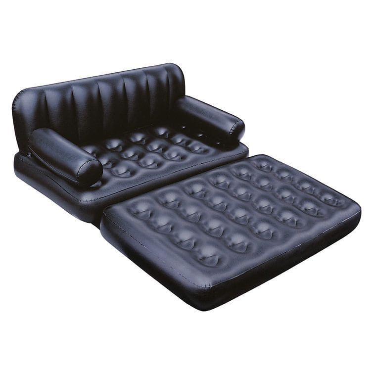 5 in 1 Bestway Inflatable Pullout Sofa + Free Electric Pump(1.88m x 64cm x 1.52m)