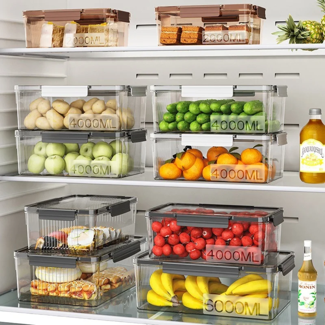 5pcs Big Capacity Airtight and Leak-Proof Storage Containers Set