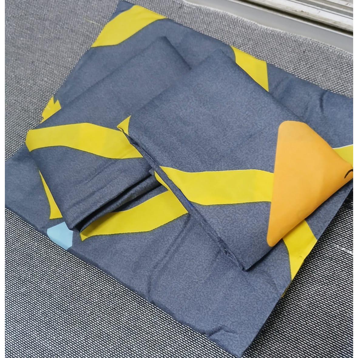 6 Piece Cotton Bedsheet Set 7x8 Size with 4 Pillowcases Soft & Breathable