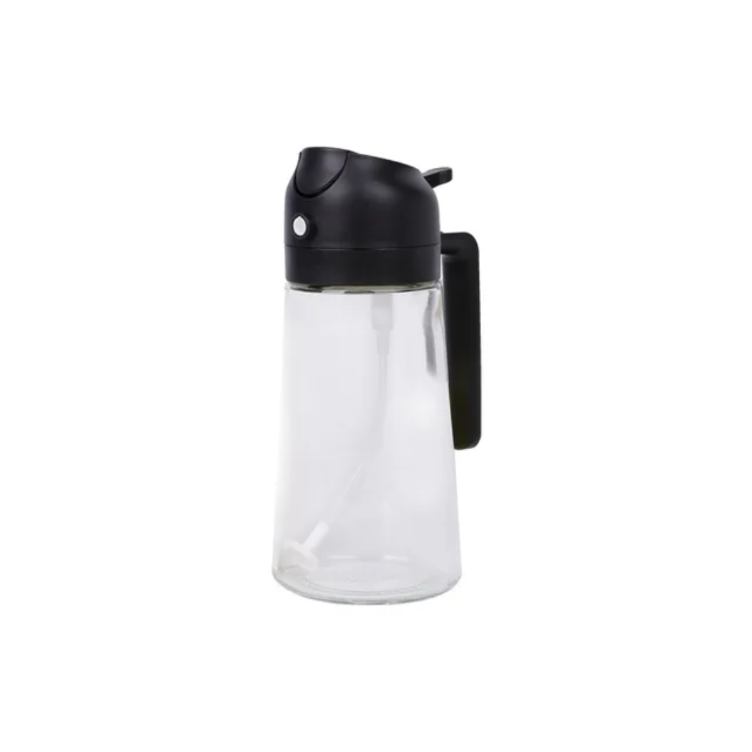 600ml Big Size 2-in-1 Oil and Vinegar Glass Sprayer