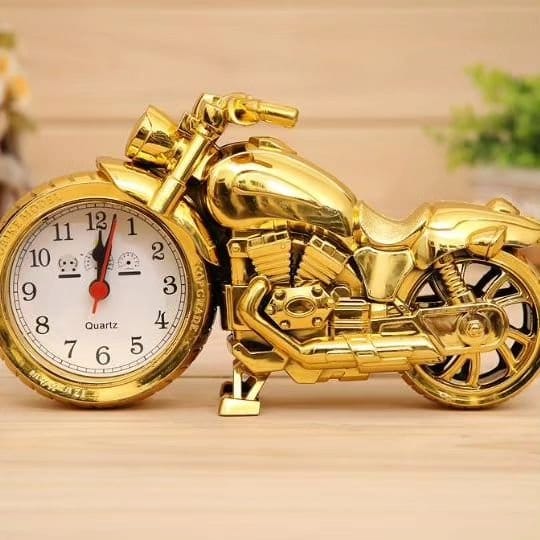 AutoBike Alarm Clock – Creative Bedside Battery-Operated Student Desk Clock