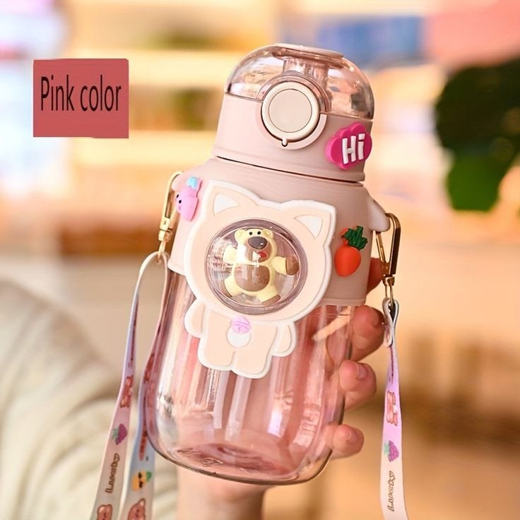 680ml Kids Water Bottle Leakproof, Safe & Portable Hydration