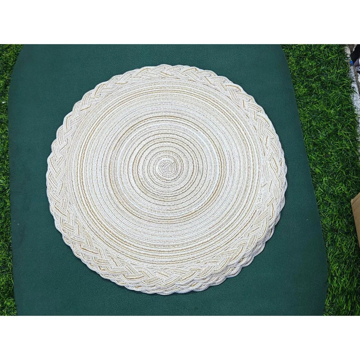 6pcs High-Quality Nordic Woven Table Mats Heat Resistant Place mats Placemats