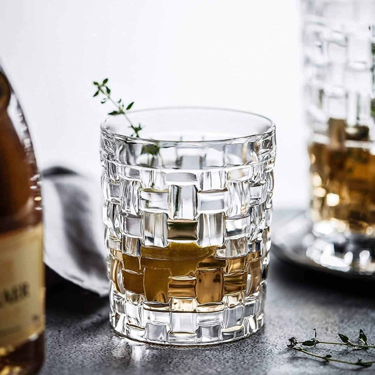 6pcs Meron Medium Whiskey Glass | 250ml tableware Beer Glasses
