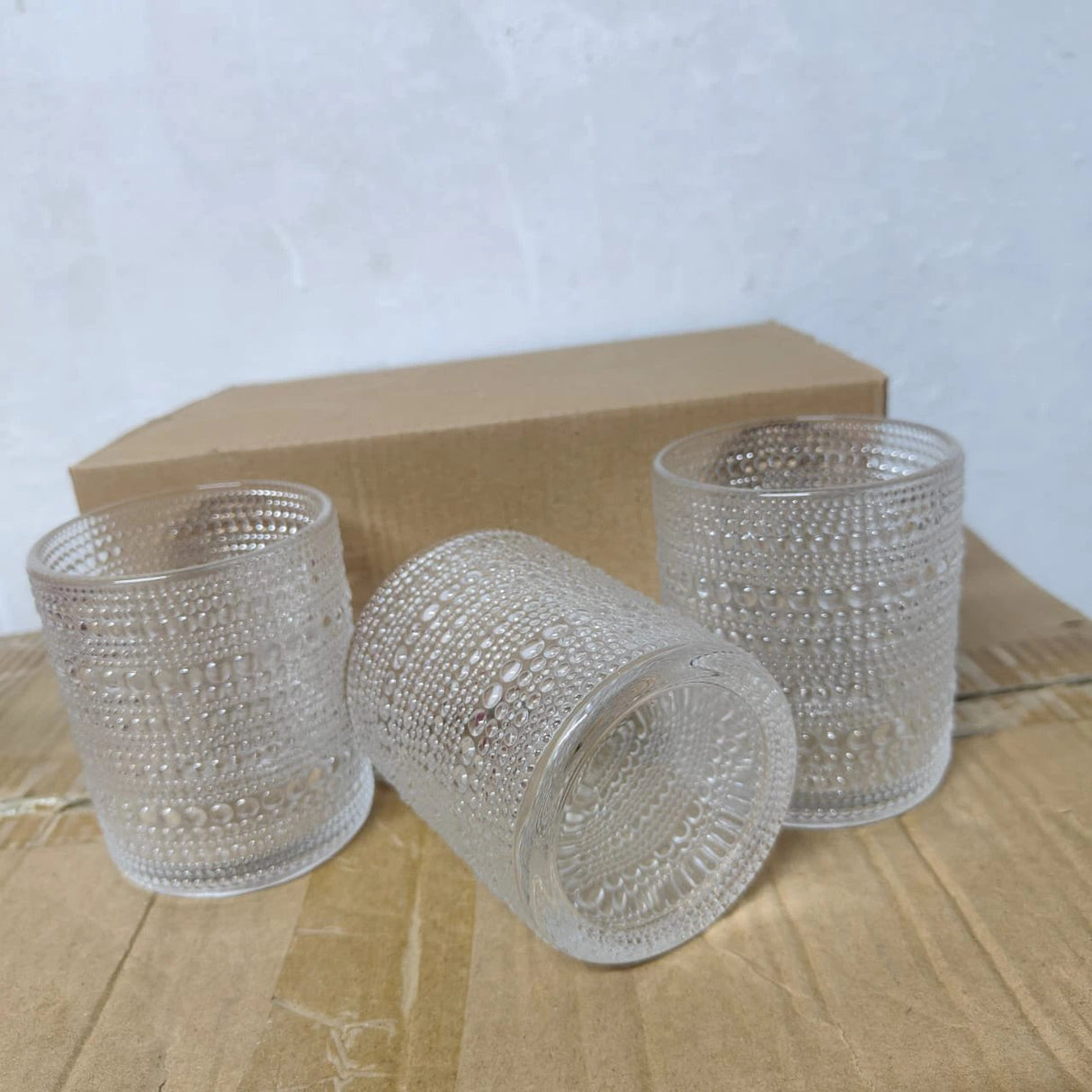 6pcs Whiskey Glass Set 280ml Dishwasher Safe Drinkware Drinkware