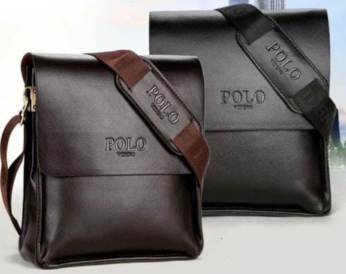 Polo Crossbody Messenger Bag - Business Casual Shoulder Bag