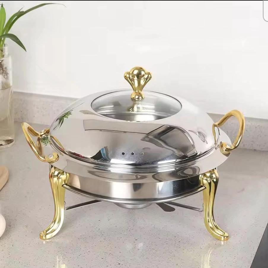 28cm Stainless Steel Chaffing Dish – Elegant Buffet Food Warmer chafing dishes Chafing Dishes