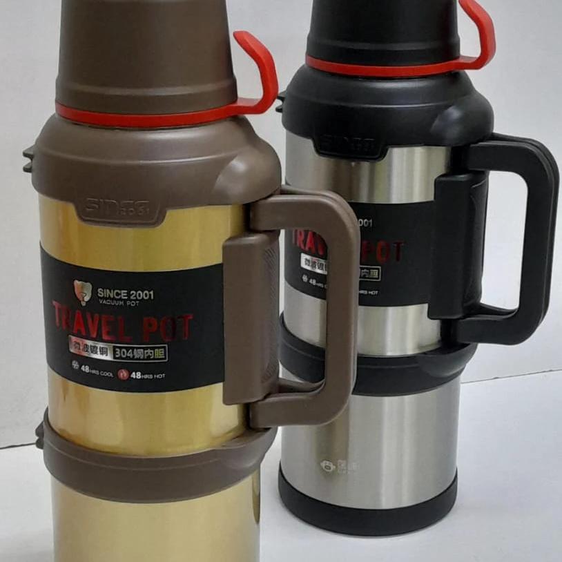 Portable Double Wall Travel Flask – 3.6L Unbreakable Insulated Carry Flask thermoses Thermoses